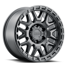 Load image into Gallery viewer, Raceline 953B Krank 17x9in / 5x127 BP / -12mm Offset / 78.1mm Bore - Satin Black Wheel