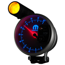 Load image into Gallery viewer, Autometer Mopar 5in / 10k RPM / Pedestal Mount White Tachometer w/ Shift Light