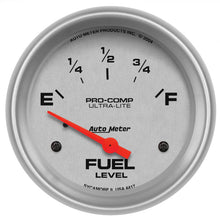 Load image into Gallery viewer, AutoMeter Gauge Fuel Level 2-5/8in. 0 Ohm(e) to 30 Ohm(f) Elec Ultra-Lite