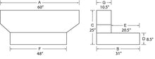 Load image into Gallery viewer, Tradesman Aluminum L-Shape Liquid Storage Tank (100 Gallon Capacity) - Brite