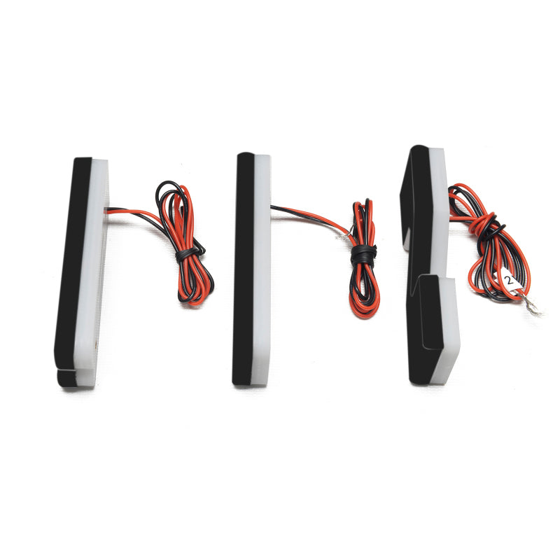 ORACLE Lighting Universal Illuminated LED Letter Badges - Matte Blk Surface Finish - U