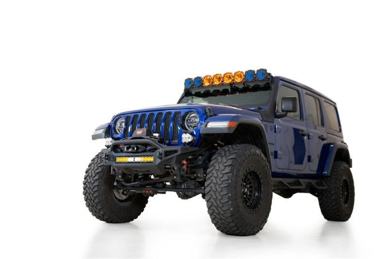 Addictive Desert Designs 18-23 Jeep JL/JT Rock Fighter Front Bumper-Bumpers - Steel-San Diego Overlanding-Addictive Desert Designs
