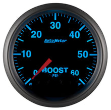 Load image into Gallery viewer, Autometer Elite 52mm 0-60 PSI Boost Peak &amp; Warn w/ Electronic Control Gauge