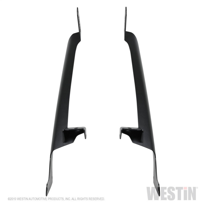 Westin 18-19 Jeep Wrangler Pillar LED Light Mount - Textured Black