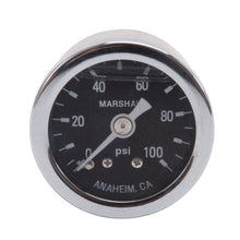 Load image into Gallery viewer, Russell Performance 100 psi fuel pressure gauge (Liquid-filled)