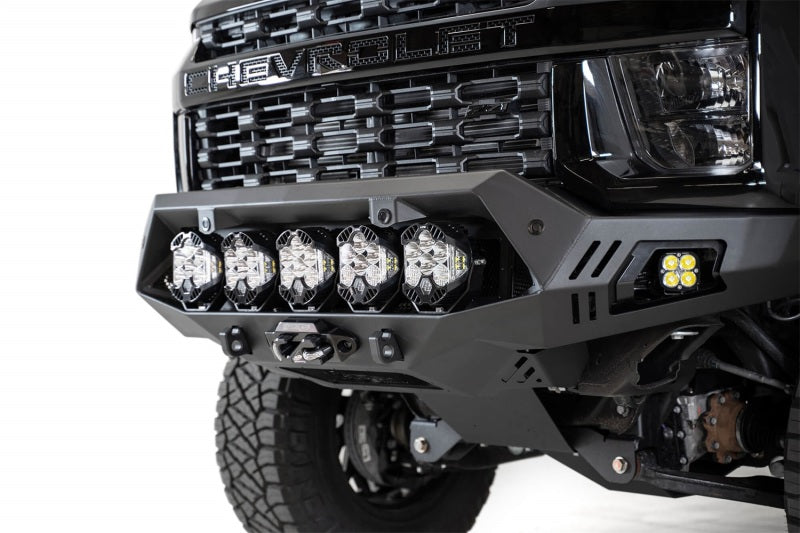 Addictive Desert Designs 2020 Chevy Silverado 2500 Bomber HD Front Bumper-Bumpers - Steel-San Diego Overlanding-Addictive Desert Designs