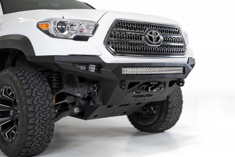 Addictive Desert Designs 16-19 Toyota Tacoma Stealth Fighther Front Bumper w/ Winch Mount-Bumpers - Steel-San Diego Overlanding-Addictive Desert Designs