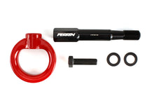 Load image into Gallery viewer, PERRIN 15-17 Subaru WRX &amp; STI / 13-17 Crosstrek / 12-16 Impreza Tow Hook Kit (Front) - Red