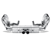 Load image into Gallery viewer, Akrapovic 06-09 Porsche 911 GT3/RS 3.6 Evolution Line w/ Header (Titanium) w/ Titanium Tips