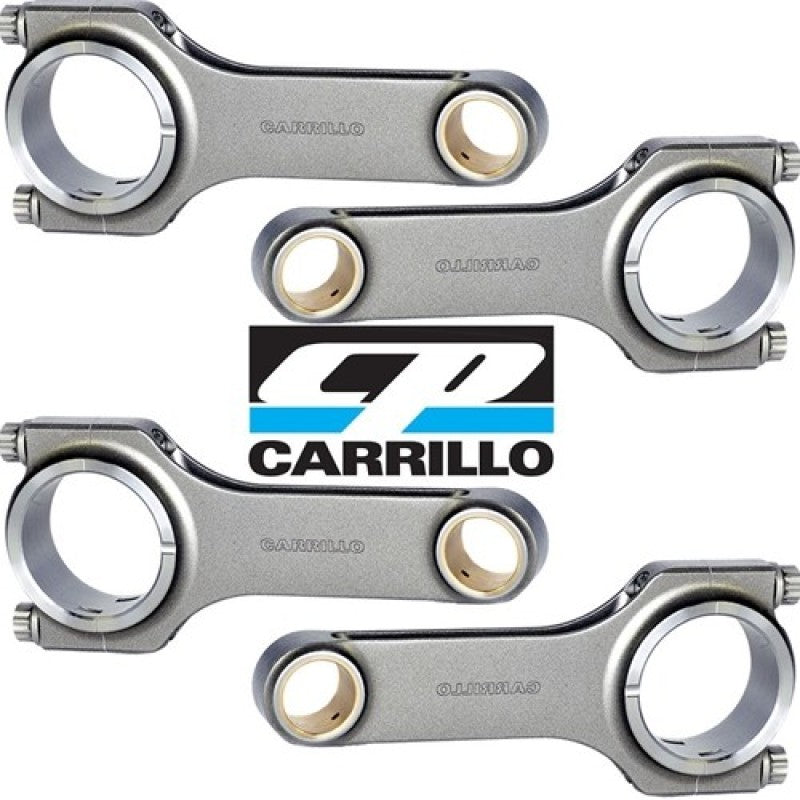 Carrillo Lancer/Fiat Delta 2.0-16v Turbo Pro-H 3/8 WMC Bolt Connecting Rods (Set of 4)