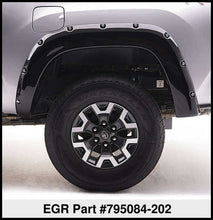 Load image into Gallery viewer, EGR 16+ Toyota Tacoma w/Mudflap Bolt-On Look Color Match Fender Flares - Set - Black