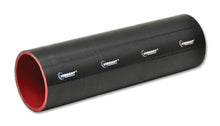 Load image into Gallery viewer, Vibrant Silicone Straight Hose Coupler 0.50in ID x 12.00in Long - Gloss Black