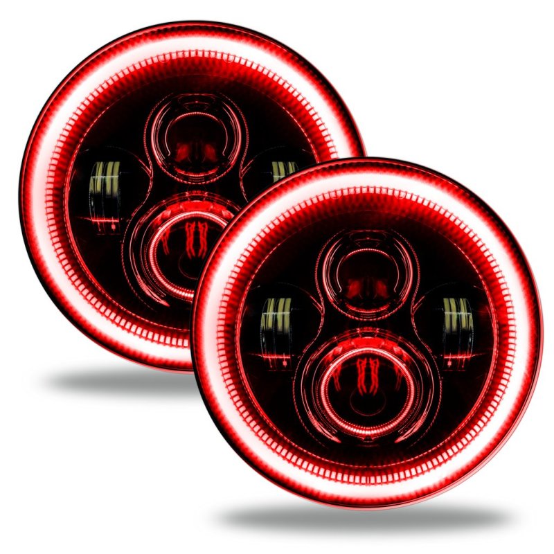 Oracle Jeep Wrangler JL/Gladiator JT 7in. High Powered LED Headlights (Pair) - Dynamic
