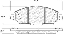 Load image into Gallery viewer, StopTech 13-19 Nissan Pathfinder Street Select Brake Pads - Front