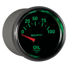 Load image into Gallery viewer, Autometer GS 0-100 PSI Short Sweep Electronic Oil Pressure Gauge