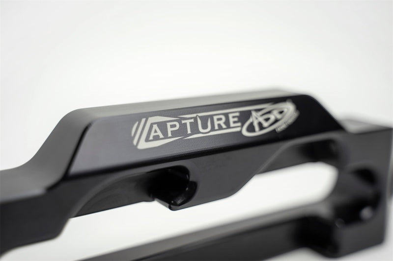 Addictive Desert Designs 1-5/16in Winch Fairlead Plate w/ Recessed Round End Hook - Black-Winch Accessories-San Diego Overlanding-Addictive Desert Designs