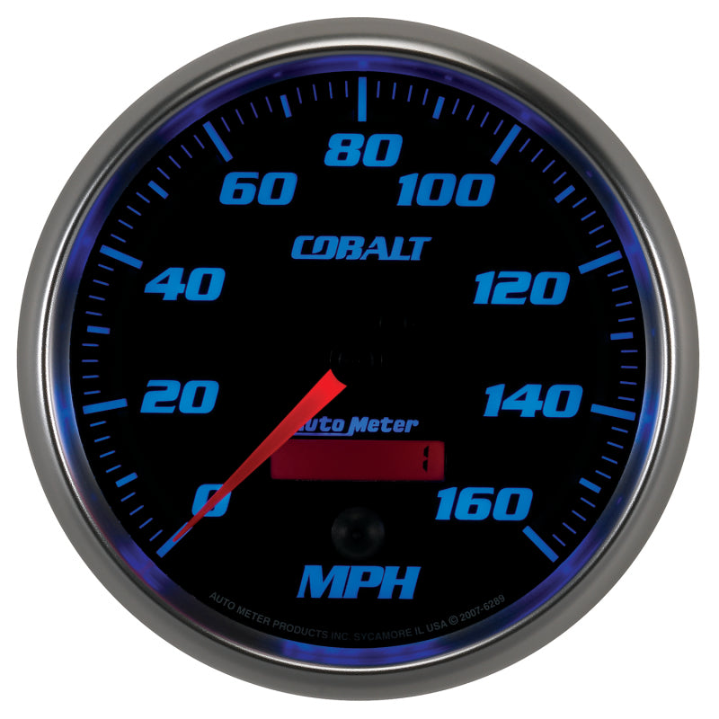 Autometer Cobalt 5in 160mph In-Dash Electronic Programmable Speedometer