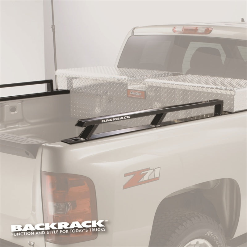 BackRack 10-23 RAM 2500/3500 w/o RamBox 6.5ft Bed Siderails - Toolbox 21in