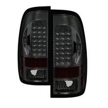Load image into Gallery viewer, xTune Ford F150 Styleside 97-03 / F250/350/450/550 99-07 LED Tail Lights Smoke ALT-ON-FF15097-LED-SM
