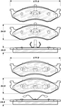 Load image into Gallery viewer, StopTech 92-01 Jeep Cherokee Street Performance Front Brake Pads