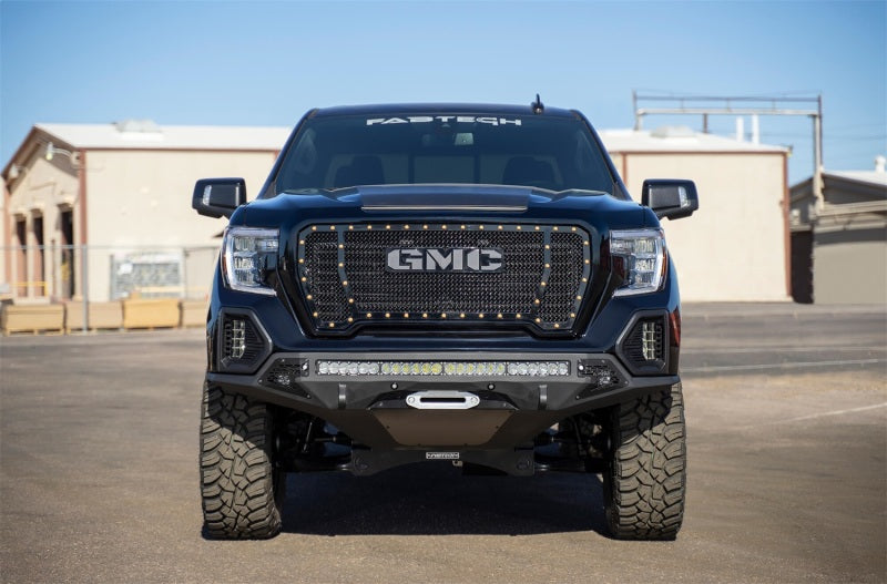 Addictive Desert Designs 2019 GMC Sierra 1500 SF Front Bumper w/ Winch Mount&Sensor Cutout-Bumpers - Steel-San Diego Overlanding-Addictive Desert Designs