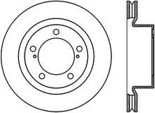 Load image into Gallery viewer, StopTech 08-13 Lexus LX 450/470/570 / 08-13 Land Cruiser Front Right Slotted CRYO-STOP Brake Rotor