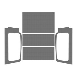 DEI 04-06 Jeep Wrangler LJ Unliminted Headliner Complete Kit - Gray