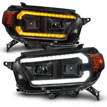 Load image into Gallery viewer, ANZO 10-13 Toyota 4Runner Projector Headlights - Black