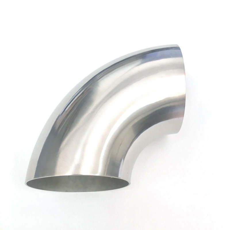 Ticon Industries 1.38in Diameter 90 Degree 1.1D 1mm/.039in Titanium Elbow - No Leg