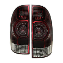 Load image into Gallery viewer, xTune Toyota Tacoma 2009-2013 OEM LED Style Tail Lights Red Smoked ALT-JH-TTA09-OE-RSM