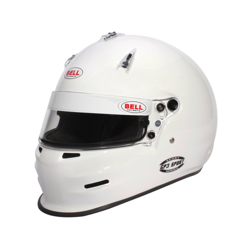 Bell GP3 Sport SA2020 V15 Brus Helmet - Size 58-59 (White)