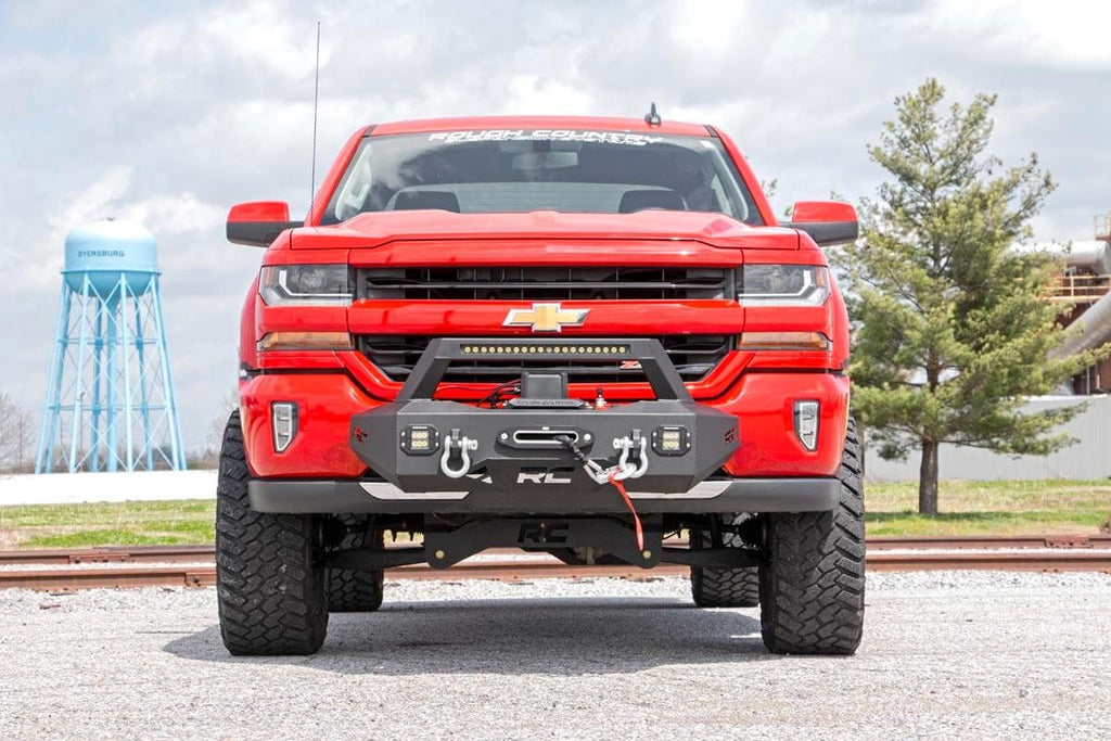 EXO Winch Mount Kit | Chevy Silverado 1500 2WD/4WD (2007-2018)