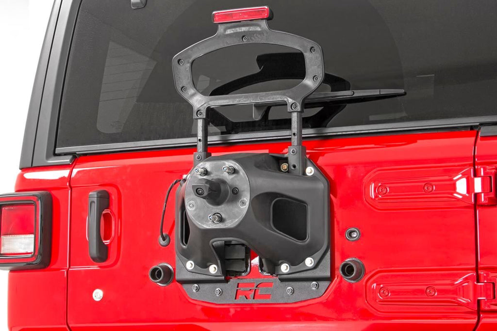 Tire Carrier Relocation Plate | No Prox | Jeep Wrangler JL (18-24)/Wrangler Unlimited (18-24) 