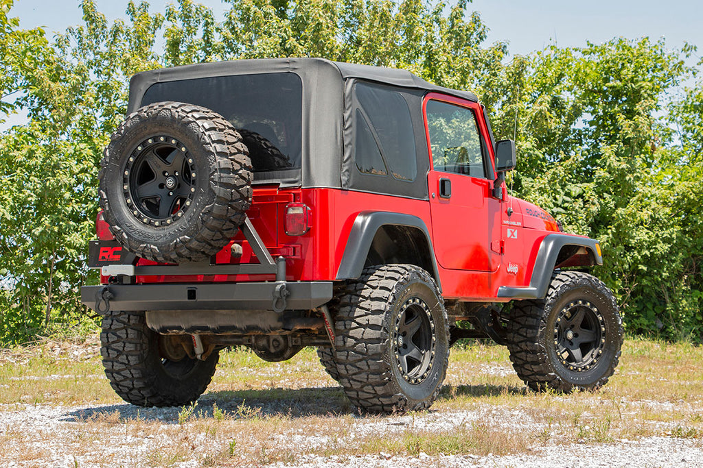 Rear Bumper | Tire Carrier | Jeep Wrangler TJ (97-06)/Wrangler Unlimited (04-06) 